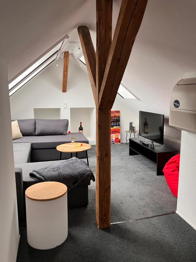 Dach-Maisonette "Villa Karola" An Der Therme バート・ズルツァ エクステリア 写真